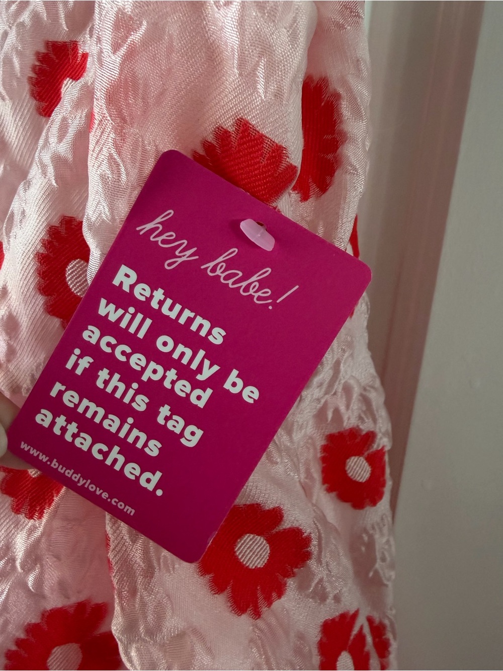 Buddy Love Corky Cherry Delight Mini Dress - Picture 3 of 6